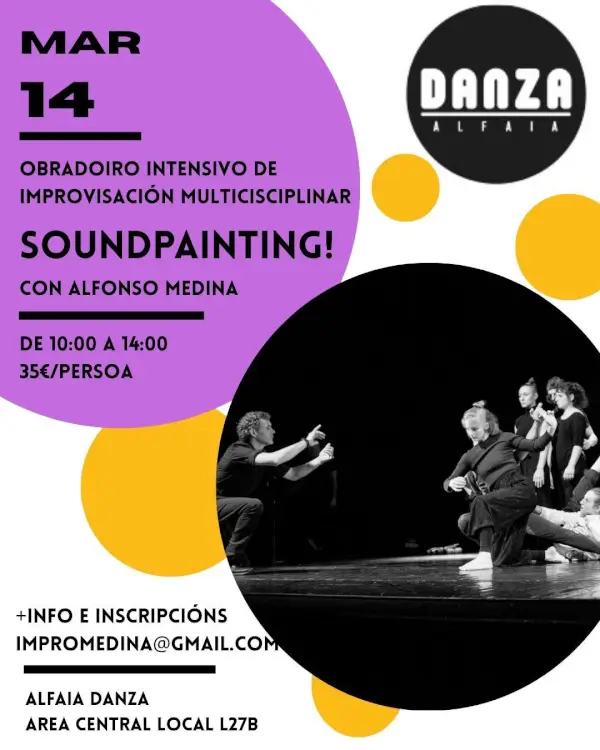 Obradoiro improvisacion soundpainting 2026 03 14 alfaia danza