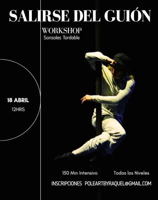 Workshop salirse del guion sonsoles tordable 2026 04 18 santiago compostela
