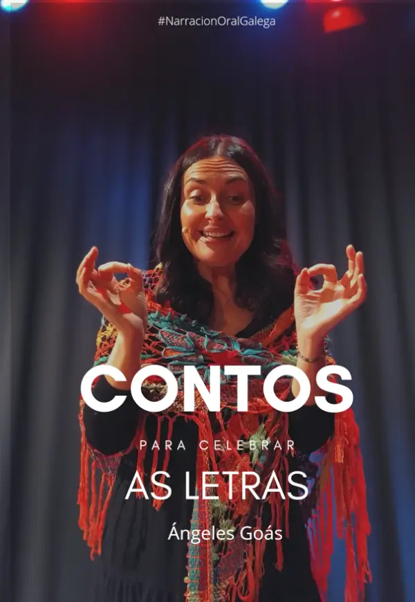 Ilustración de cuentos y libros abiertos.