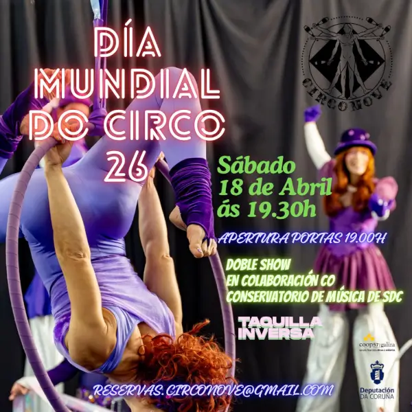 Dia mundial circo show duplo 2026 04 18 santiago