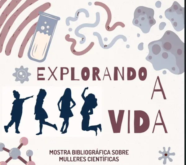 Portada de un libro sobre mujeres científicas.