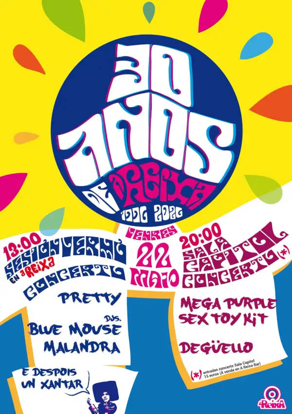 30 Anos A Reixa - Concertos e Festa