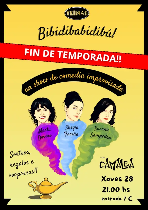 Bibidibabidibú! Show de comedia improvisada - Fin de Temporada