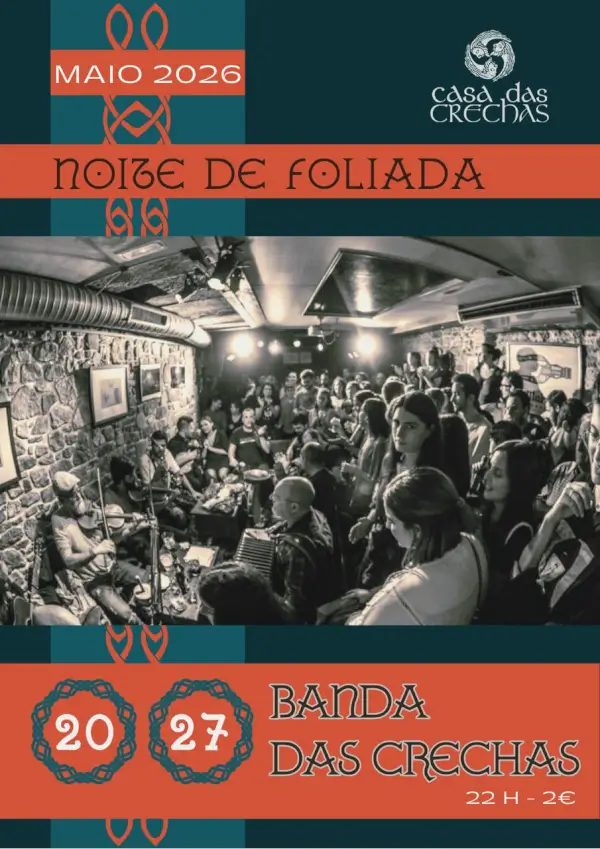 Noite de Foliada con Banda das Crechas