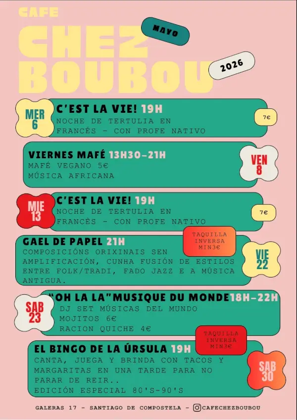 Viernes Mafé con Música Africana