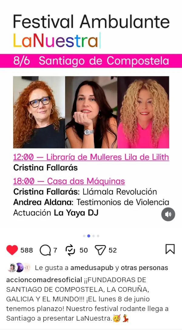 Festival Ambulante LaNuestra: Llámala Revolución y Actuación DJ