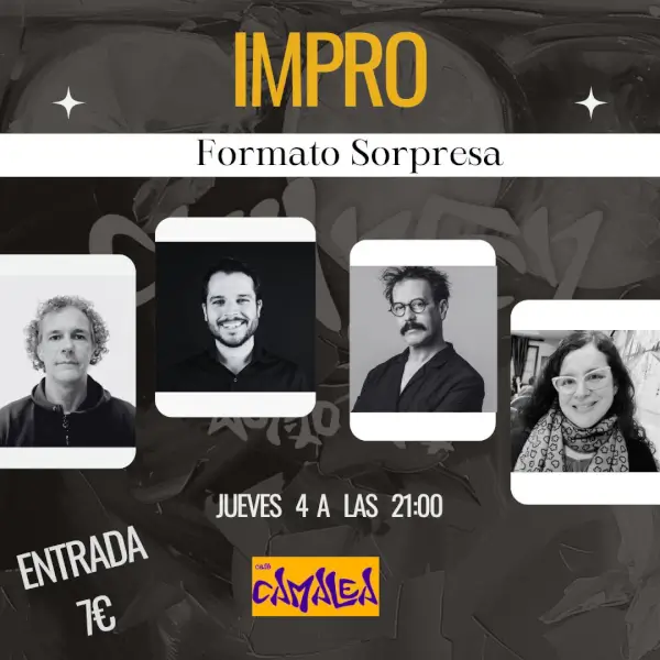 Impro Formato Sorpresa en Café Camalea