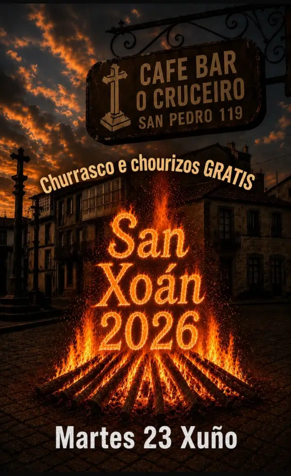 San Xoán 2026 en Café Bar O Cruceiro