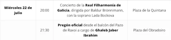 Pregón oficial de las Fiestas del Apóstol