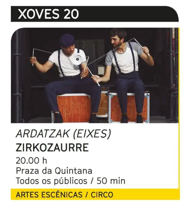 Ardatzak (Eixes) - Zirkozaurre