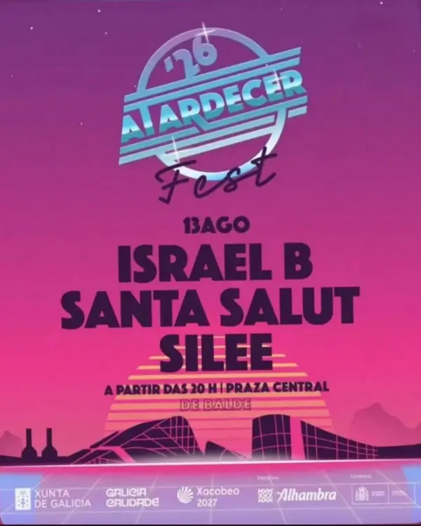 Atardecer Fest '26: Israel B, Santa Salut y Silee