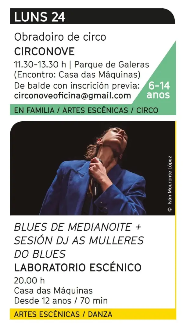 Blues de Medianoite + Sesión DJ As Mulleres do Blues