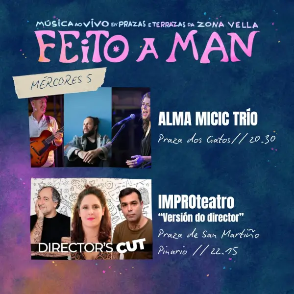 Concierto Alma Micic Trío (Feito a Man)