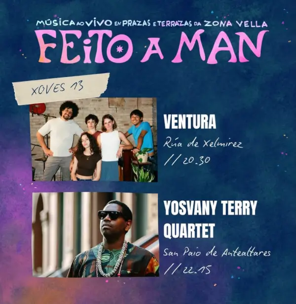 Concierto de Yosvany Terry Quartet en Feito a Man