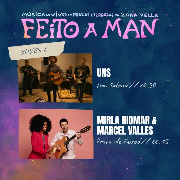 Feito a Man: Concierto de Mirla Riomar & Marcel Valles
