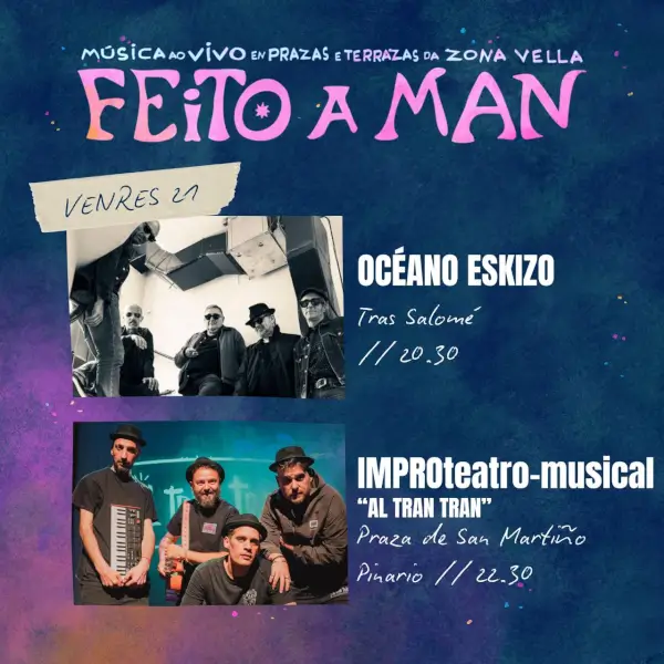 Feito a Man: ImproTeatro-Musical 'Al Tran Tran'