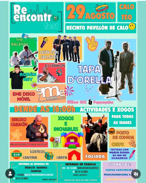 Reencontro Fest Calo Teo