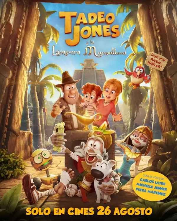 Tadeo Jones y la lámpara maravillosa