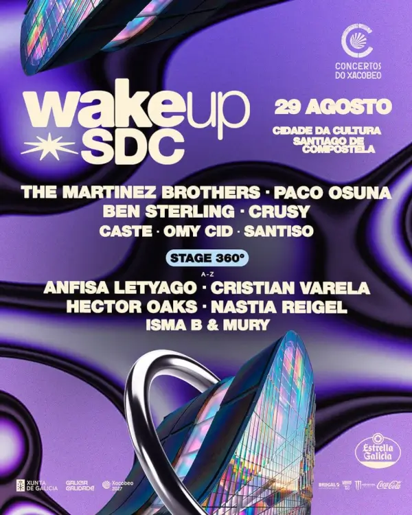 WakeUp SDC: Conciertos do Xacobeo