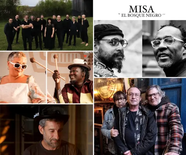 Misa El Bosque Negro con Alejandro Vargas & Gino Sitson