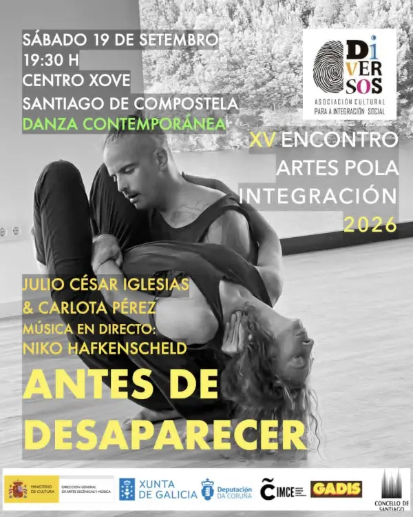 XV Encontro Artes Pola Integración 2026: Antes de Desaparecer