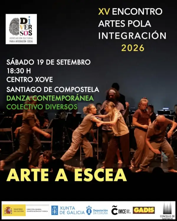 XV Encontro Artes Pola Integración 2026: Arte a Escena