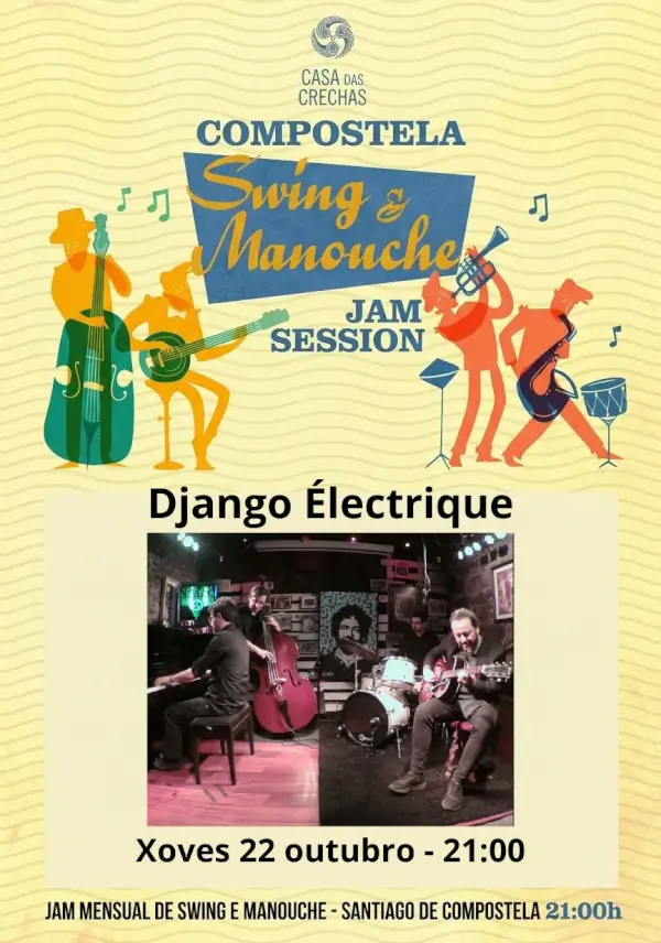 Compostela Swing & Manouche Jam Session con Django Électrique