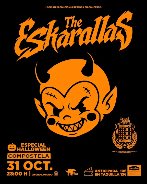 Concierto The Eskarallas: Especial Halloween