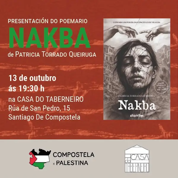 Presentación del poemario NAKBA de Patricia Torrado Queiruga