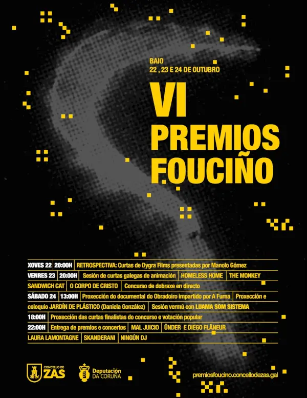 VI Premios Fouciño: Proyección Cortas Finalistas y Votación Popular
